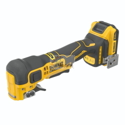 DeWalt DCS358D2-QW utensile multifunzione oscillante 18 V XR con 2 batterie da 2 Ah