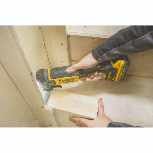 DeWalt DCS359S2-QW utensile multifunzione oscillante 18 V XR con 2 Powerstack da 3,5 Ah