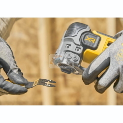 DeWalt DCS359S2-QW utensile multifunzione oscillante 18 V XR con 2 Powerstack da 3,5 Ah