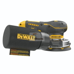DeWalt DCW211P2-QW levigatrice roto-orbitale 125 mm XR 18 V con 2 batterie da 5 Ah