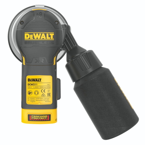 DeWalt DCW211P2-QW levigatrice roto-orbitale 125 mm XR 18 V con 2 batterie da 5 Ah
