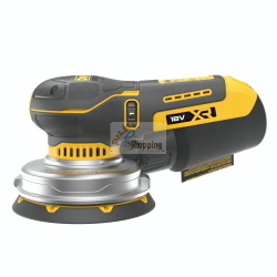 DeWalt DCW211P2-QW levigatrice roto-orbitale 125 mm XR 18 V con 2 batterie da 5 Ah