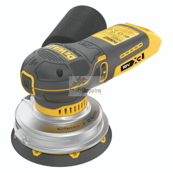 DeWalt DCW211P2-QW levigatrice roto-orbitale 125 mm XR 18 V con 2 batterie da 5 Ah
