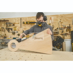 DeWalt DCW211P2-QW levigatrice roto-orbitale 125 mm XR 18 V con 2 batterie da 5 Ah