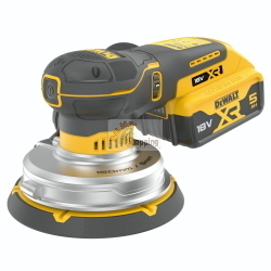DeWalt DCW230P2-QW levigatrice roto-orbitale 150 mm XR 18 V con 2 batterie da 5 Ah
