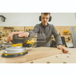 DeWalt DCW230P2-QW levigatrice roto-orbitale 150 mm XR 18 V con 2 batterie da 5 Ah