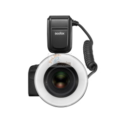 Godox MF-R76C flash anulare macro TTL per Canon da 76 Ws con HSS e kit anelli 49–77 mm