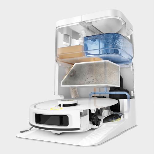 Kärcher RVM 4 Comfort 1.269-130.0 robot aspirapolvere e lavapavimenti con stazione multifunzione