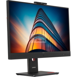 Lenovo ThinkVision T27QD-4v A25270QT0 monitor 27 pollici QHD USB-C 100 W con webcam 5 MP