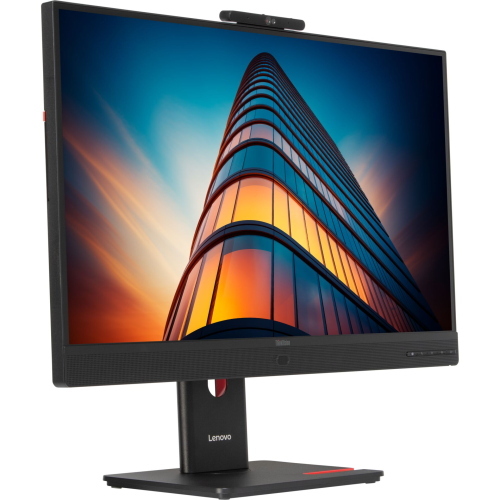 Lenovo ThinkVision T27QD-4v A25270QT0 monitor 27 pollici QHD USB-C 100 W con webcam 5 MP