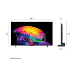 LG OLED42C68LA.AEU TV OLED evo AI C6 42 pollici 4K fino a 165 Hz