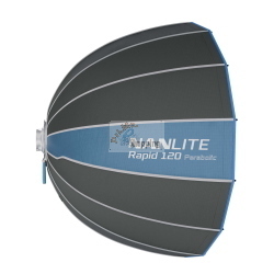 Nanlite SB-RP120 softbox parabolico Rapid 120 cm con attacco Bowens e griglia