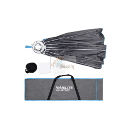 Nanlite SB-RP120 softbox parabolico Rapid 120 cm con attacco Bowens e griglia