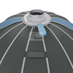 Nanlite SB-RP120 softbox parabolico Rapid 120 cm con attacco Bowens e griglia