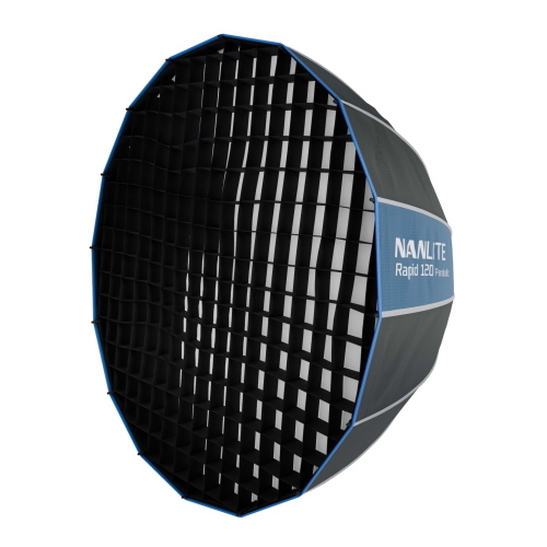 Nanlite SB-RP120 softbox parabolico Rapid 120 cm con attacco Bowens e griglia