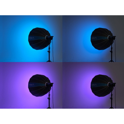 Nanlite SB-RP120 softbox parabolico Rapid 120 cm con attacco Bowens e griglia