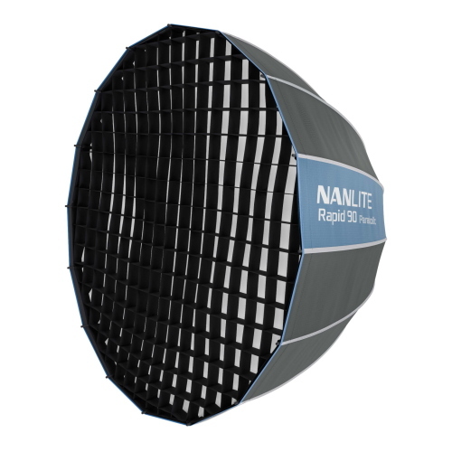 Nanlite SB-RP90 softbox parabolico Rapid 90 cm con attacco Bowens e griglia