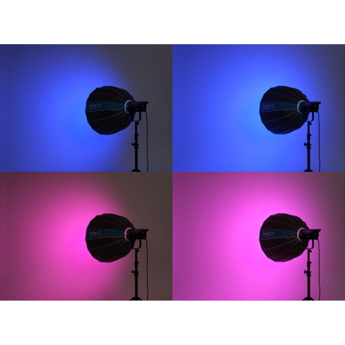 Nanlite SB-RP90 softbox parabolico Rapid 90 cm con attacco Bowens e griglia