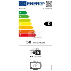Panasonic TB-55W60CEZS Smart TV LED 55 pollici 4K TiVo con Dolby Vision