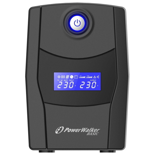 PowerWalker Basic VI 800 STL FR 10121079 UPS line-interactive 800 VA con display LCD