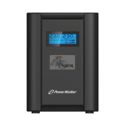 PowerWalker VI 1200 SHL IEC 10120093 UPS line-interactive 1200 VA/600 W con 6 IEC