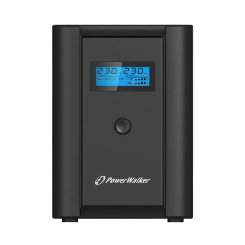 PowerWalker VI 1200 SHL IEC 10120093 UPS line-interactive 1200 VA/600 W con 6 IEC