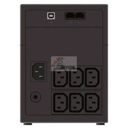 PowerWalker VI 1200 SHL IEC 10120093 UPS line-interactive 1200 VA/600 W con 6 IEC