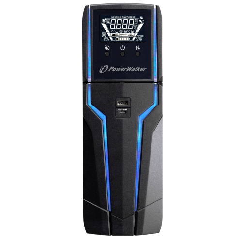 PowerWalker VI 1500 GXB 10121175 UPS gaming 1500 VA/900 W con display Bluetooth e RGB