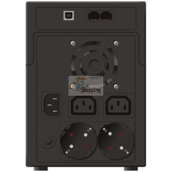 PowerWalker VI 2200 SHL 10120098 UPS line-interactive 2200 VA/1200 W con Schuko e IEC