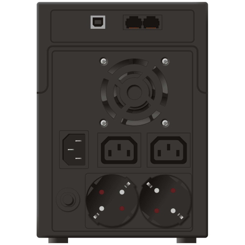PowerWalker VI 2200 SHL 10120098 UPS line-interactive 2200 VA/1200 W con Schuko e IEC