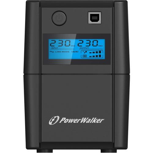 PowerWalker VI 650 SHL 10120095 UPS line-interactive 650 VA/360 W con 2 prese Schuko