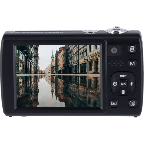 Rollei Powerflex Compact 10874 fotocamera digitale 5x 5K con touchscreen da 2,8 pollici