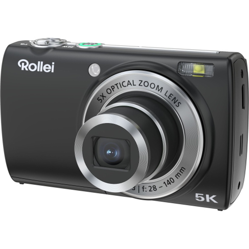 Rollei Powerflex Compact 10874 fotocamera digitale 5x 5K con touchscreen da 2,8 pollici