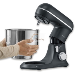 Severin KM 3899 impastatrice planetaria 1200 W con ciotola inox da 5,3 litri