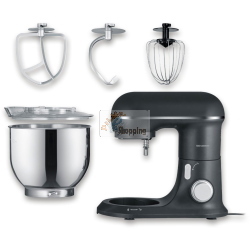 Severin KM 3899 impastatrice planetaria 1200 W con ciotola inox da 5,3 litri
