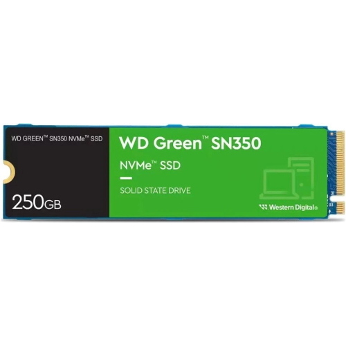 Western Digital WD Green SN350 WDS250G2G0C-00CDH0 SSD NVMe 250 GB M.2 2280 PCIe 3.0