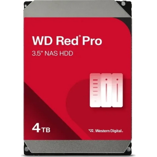 Western Digital WD Red Pro WD4006FFBX hard disk NAS 4 TB CMR 7200 RPM