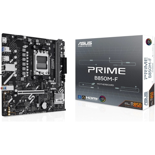 ASUS PRIME B850M-F 90MB1N90-M0EAY0 scheda madre micro-ATX AM5 con DDR5 e PCIe 5.0