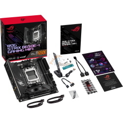 ASUS ROG STRIX B650E-I GAMING WIFI 90MB1BI0-M0EAY0 scheda madre Mini-ITX AM5 con PCIe 5.0