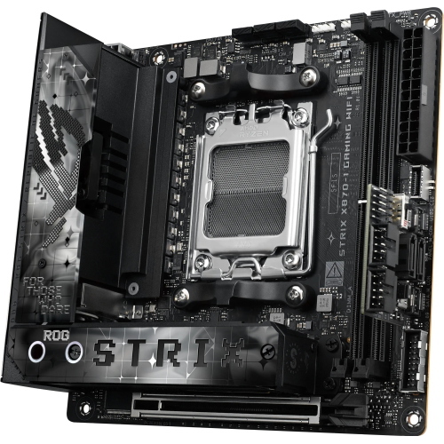 ASUS ROG STRIX X870-I GAMING WIFI 90MB1IW0-M0EAY0 scheda madre Mini-ITX AM5 con USB4 e Wi-Fi 7