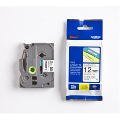 ORIGINALE Brother Nastro Nero su bianco TZe-231 TZ-231 12 mm x 8 m, laminato mod.  TZe-231 TZ-231 EAN 4977766685177