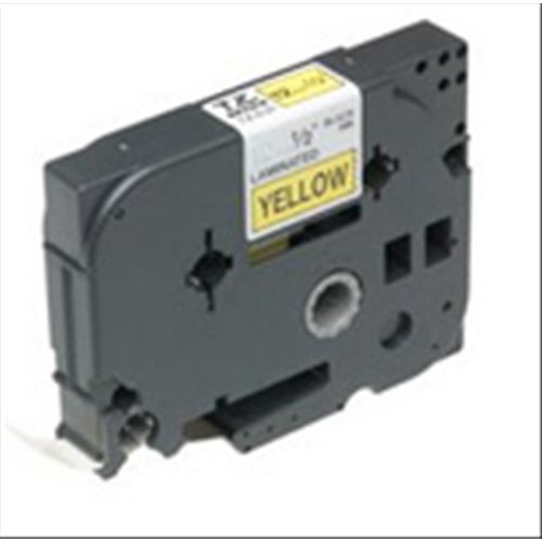 ORIGINALE Brother Nastro Nero su giallo TZe-641 TZ-641 18 mm x 8 m, laminato mod.  TZe-641 TZ-641 EAN 4977766686716