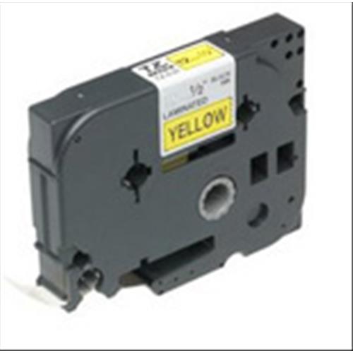 ORIGINALE Brother Nastro Nero su giallo TZe-661 TZ-661 36 mm x 8 m, laminato mod.  TZe-661 TZ-661 EAN 4977766686778
