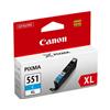 ORIGINALE Canon Cartuccia d'inchiostro ciano CLI-551C XL 6444B001 ~665 Pagine 11ml Cartuccie d´inchiostro mod.  CLI-551C XL 6444B001 EAN 4960999904931