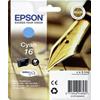 ORIGINALE Epson Cartuccia d'inchiostro ciano C13T16224012 16 ~165 Pagine 3,1ml standard mod.  C13T16224012 16 EAN 8715946518589